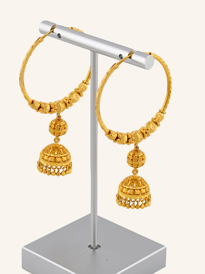 22ct Gold Jhumki Bali