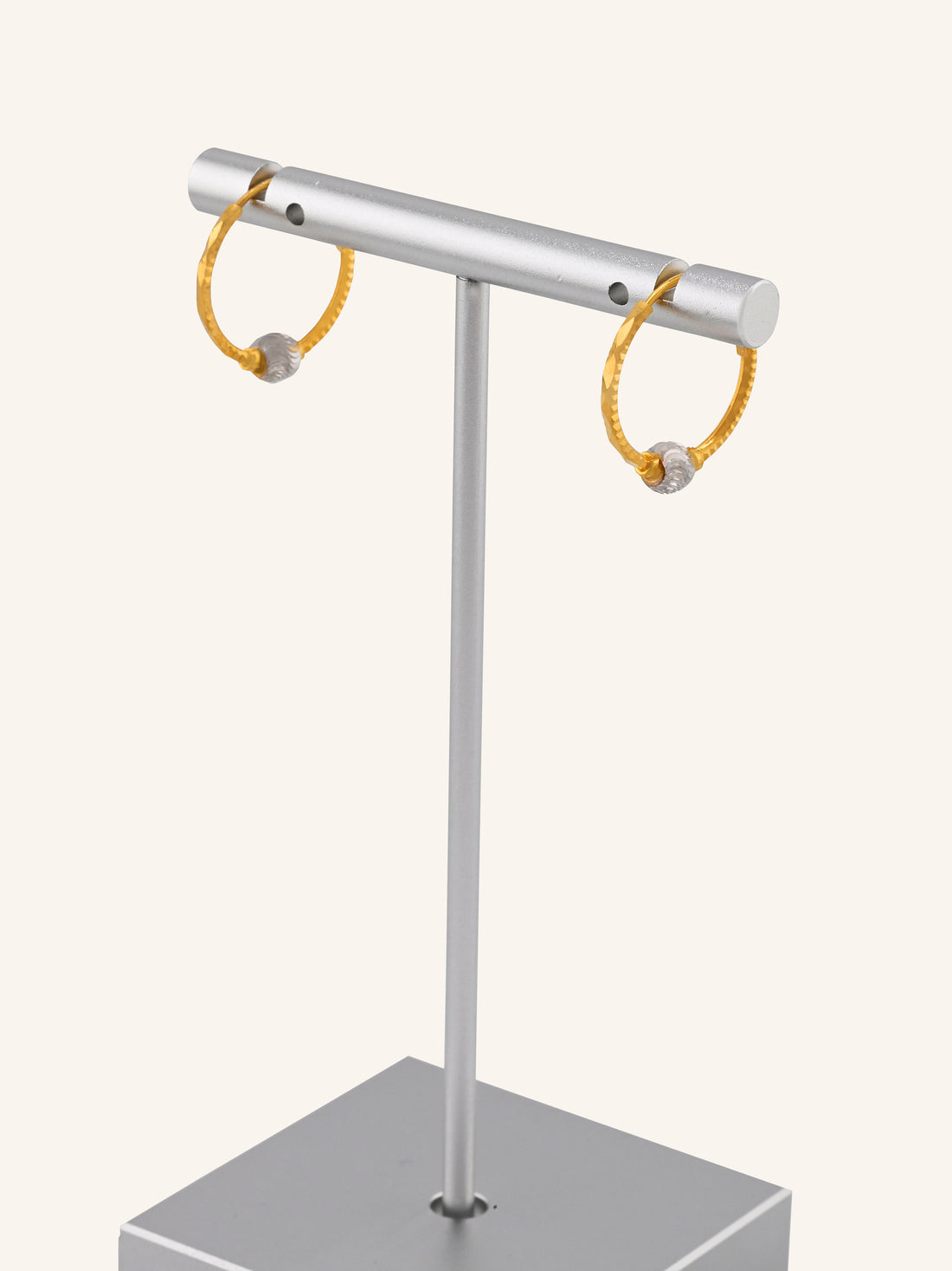 22ct Gold Two Tone Ball Bali