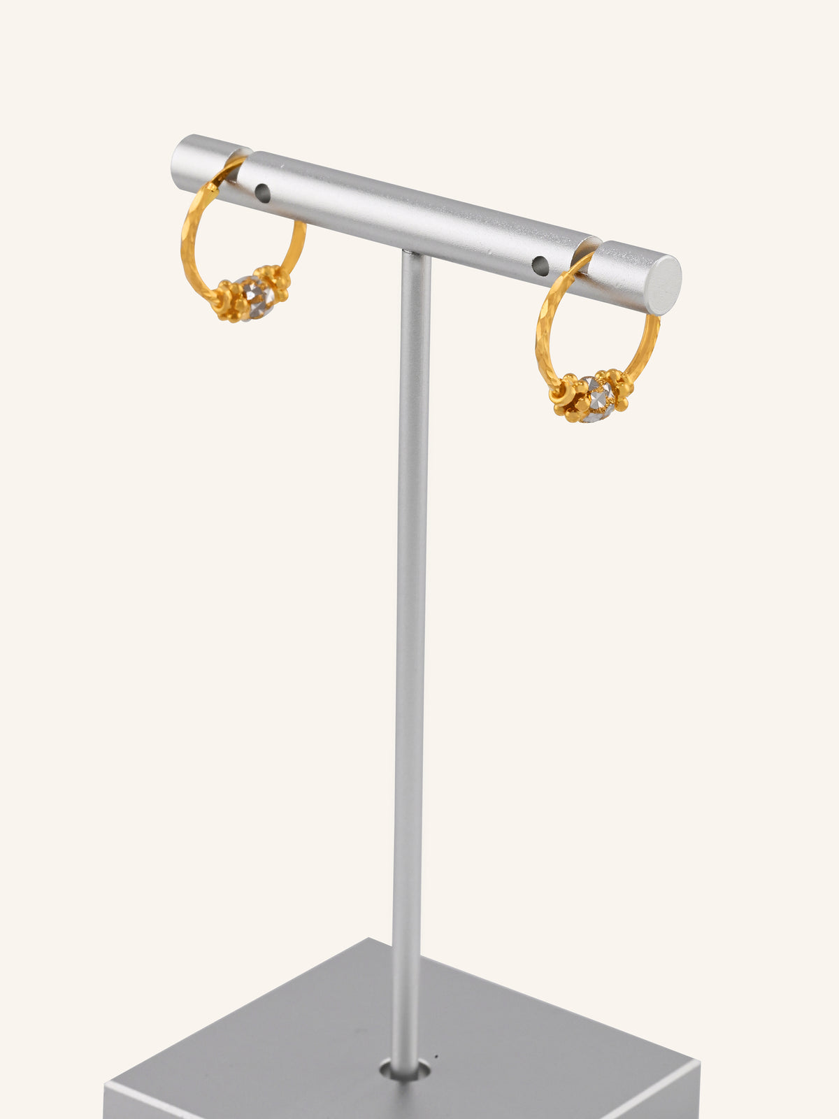22ct Gold Two Tone Ball Bali