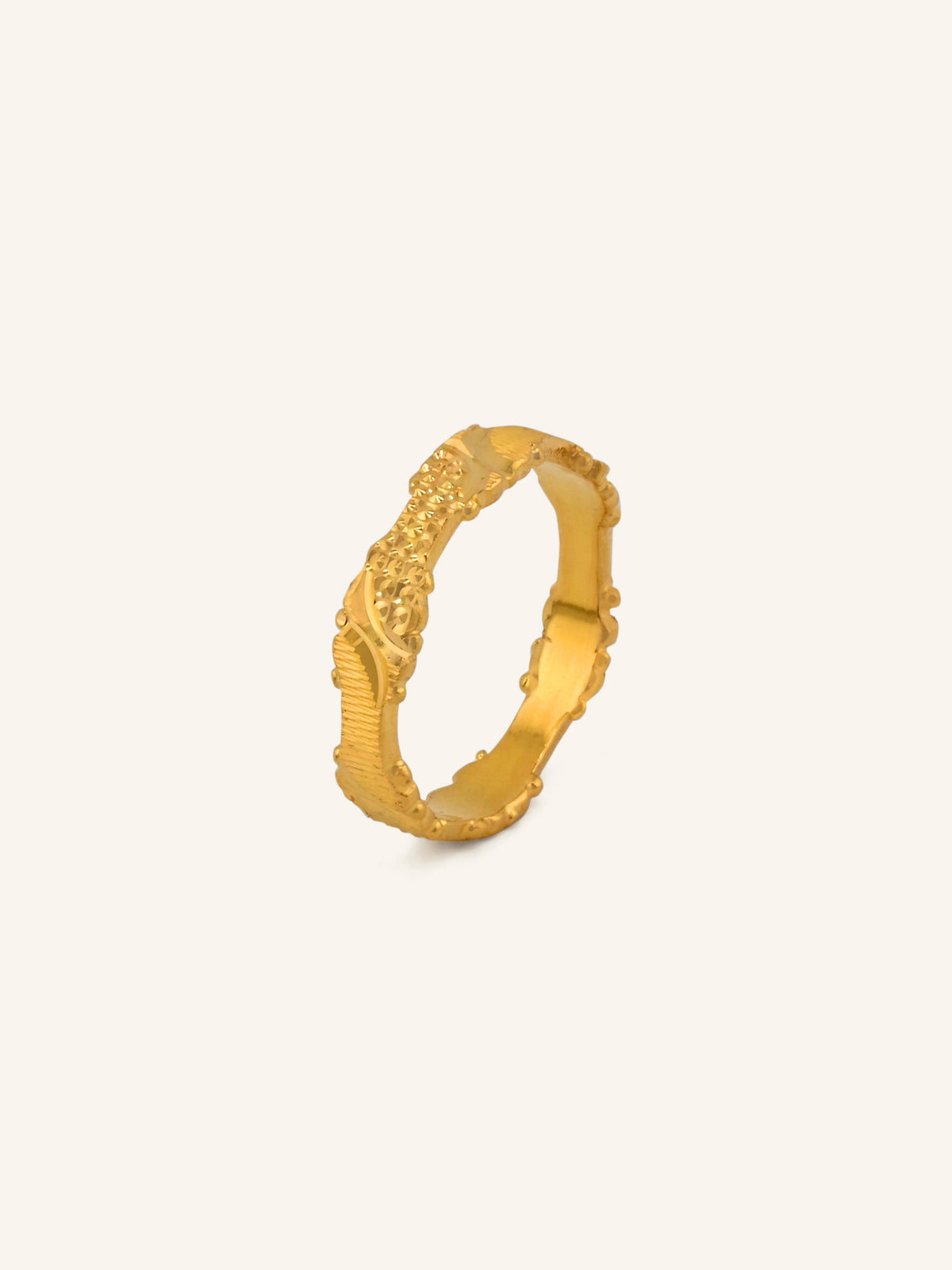 22ct Gold Cutwork Ring