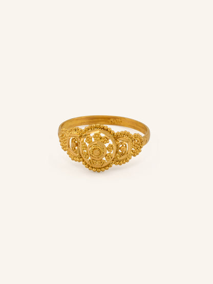 22ct Gold Filigree Ring