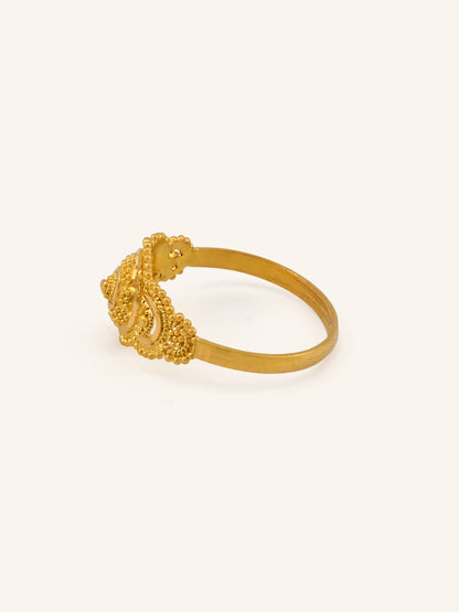 22ct Gold Filigree Ring