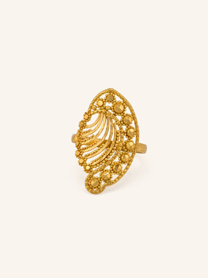 22ct Gold Filigree Ring