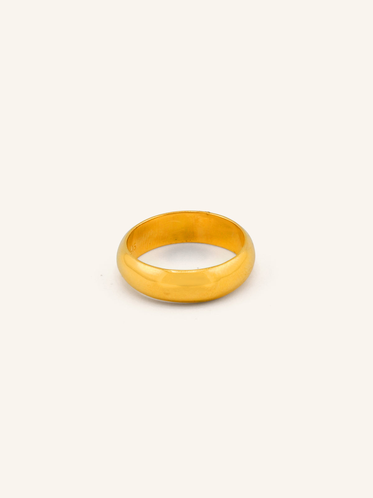 22ct Gold Plain Band Ring