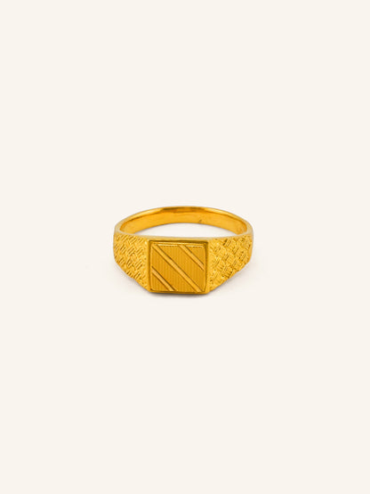 22ct Gold Mens Ring