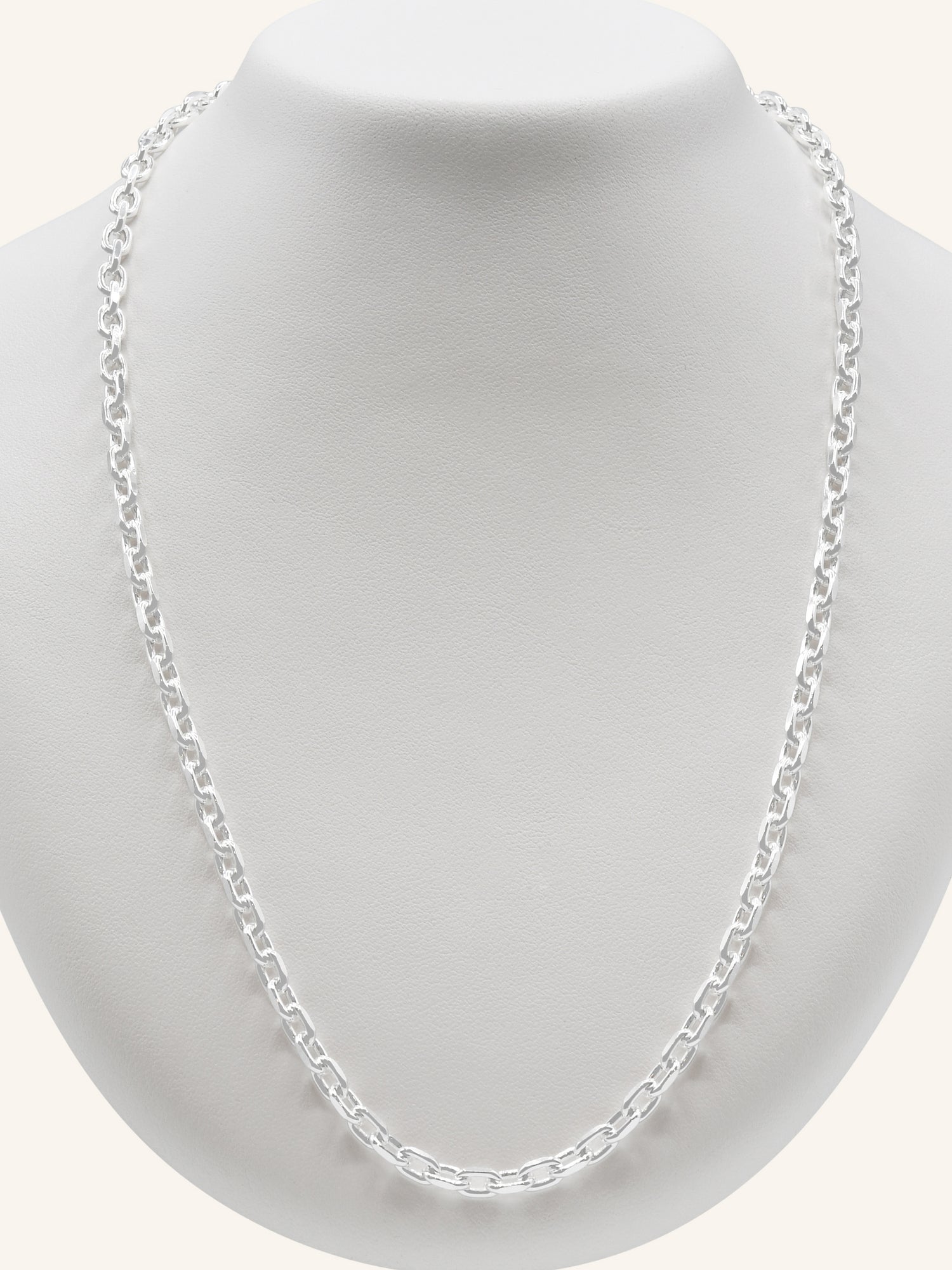 925 Sterling Silver Belcher Chain 55cm