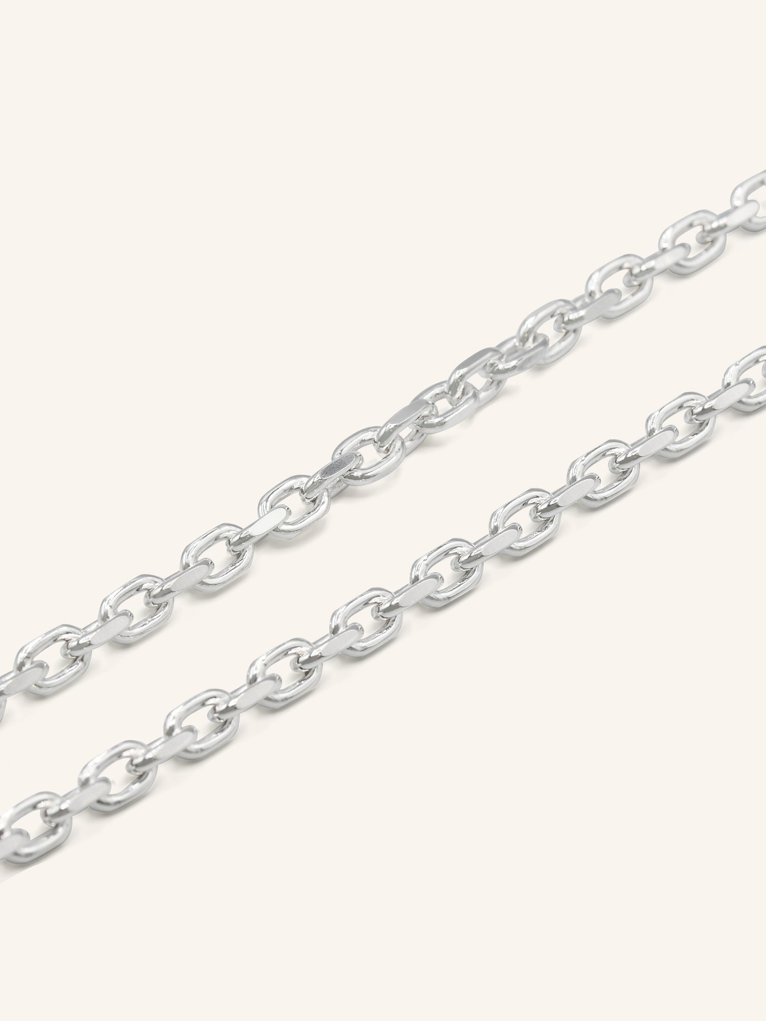 925 Sterling Silver Belcher Chain 45 cm