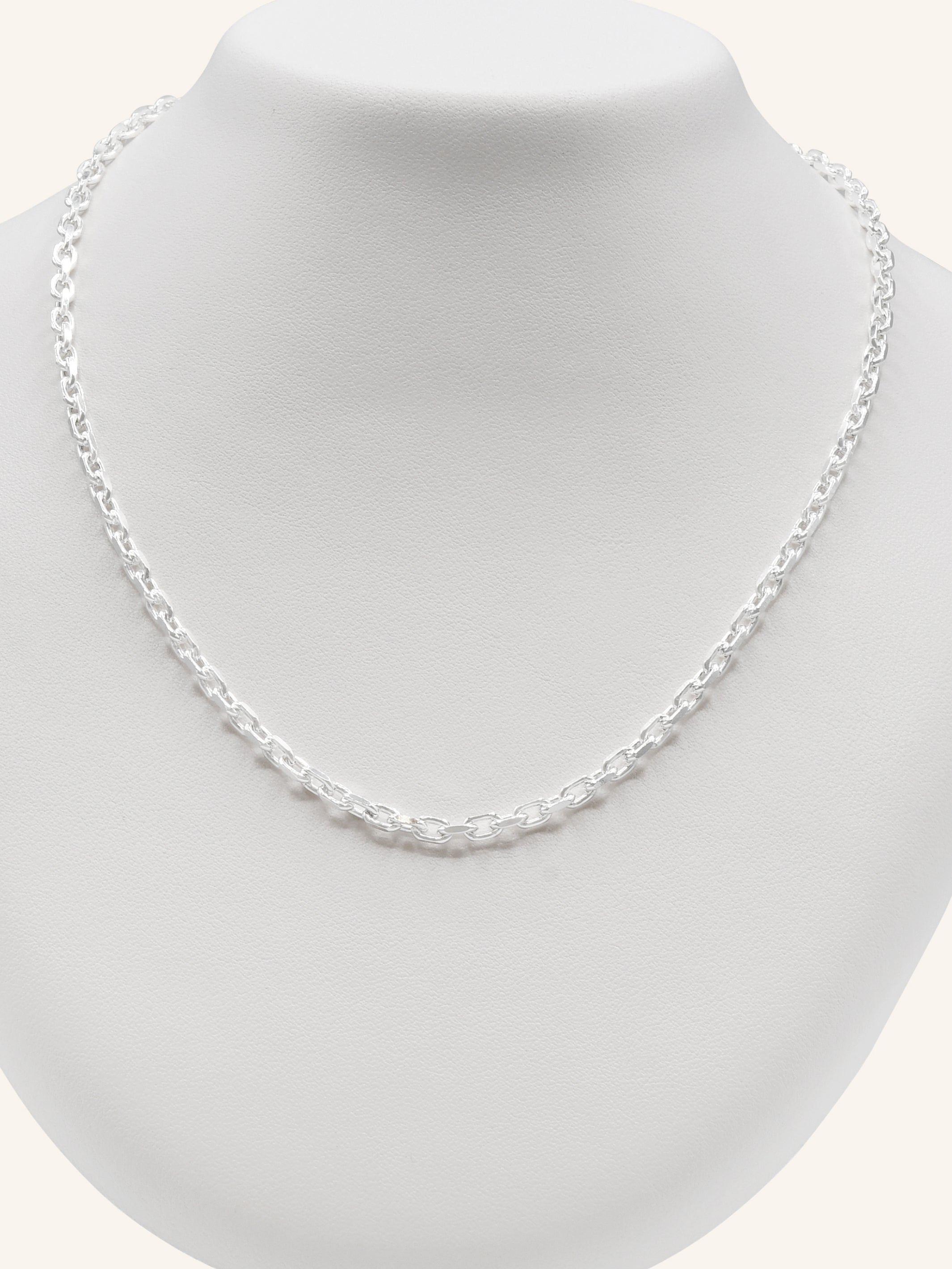 925 Sterling Silver Belcher Chain 50cm