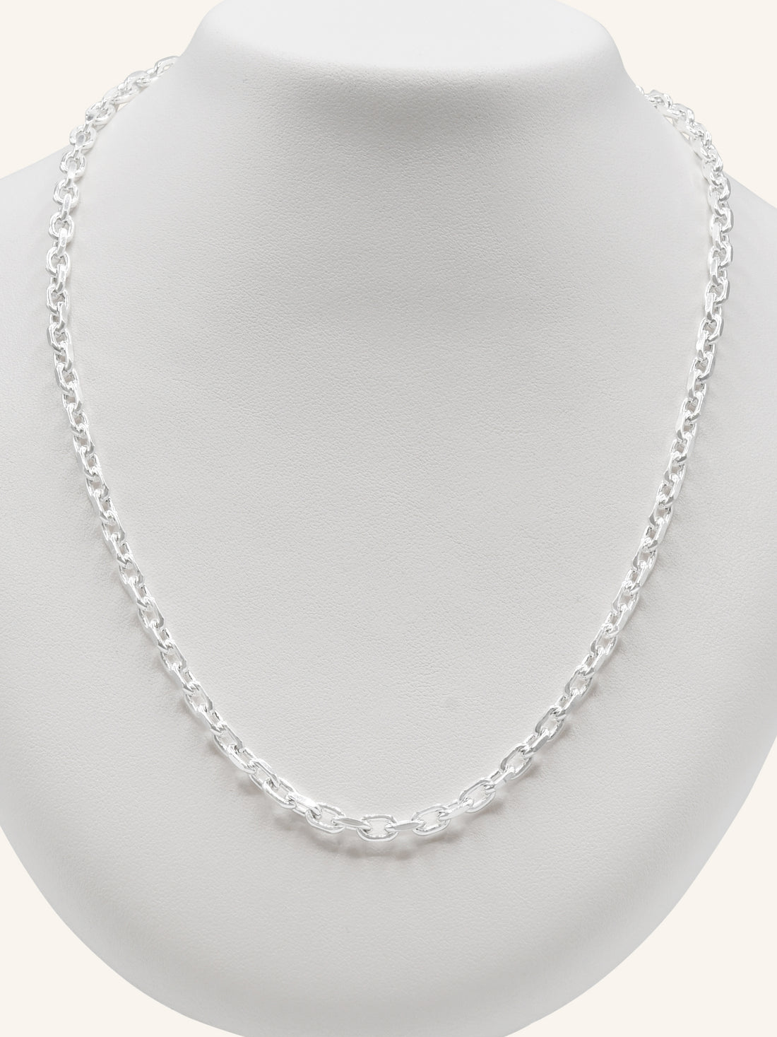 925 Sterling Silver Belcher Chain 50 cm