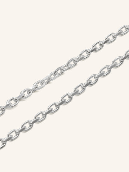 925 Sterling Silver Belcher Chain 45cm