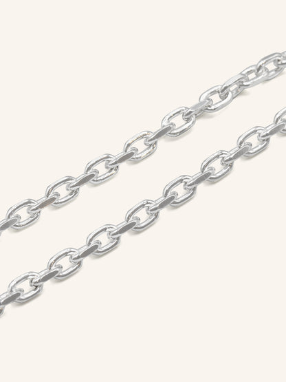 925 Sterling Silver Belcher Chain 50 cm