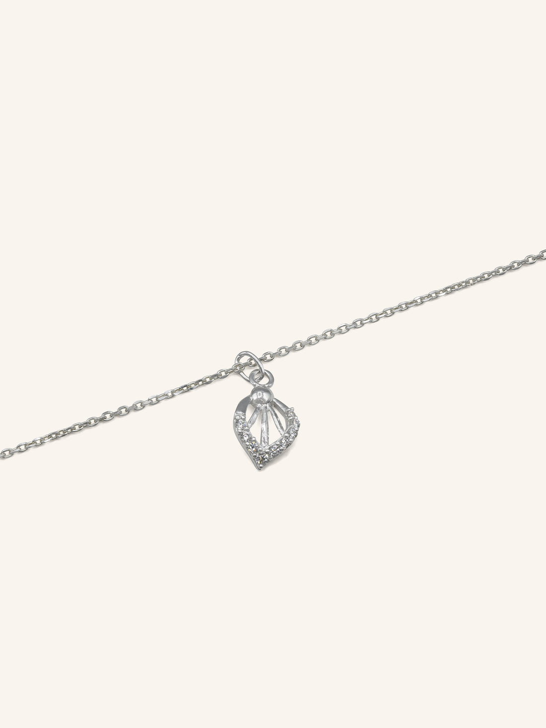 925 Sterling Silver CZ Pendant