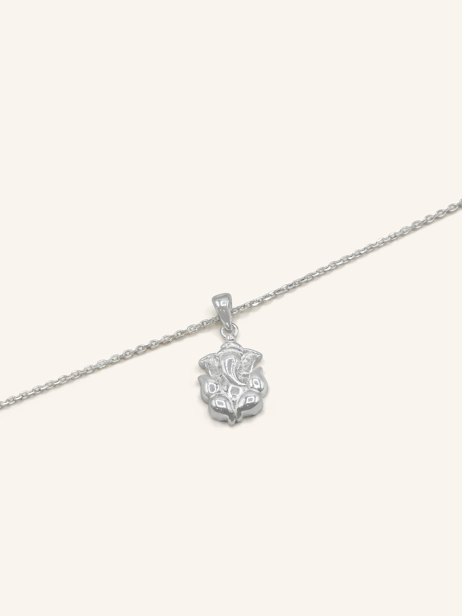925 Sterling Silver Lord Ganesh Pendant