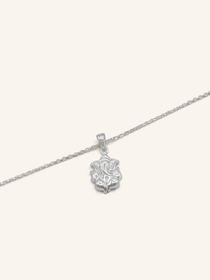 925 Sterling Silver Lord Ganesh Pendant