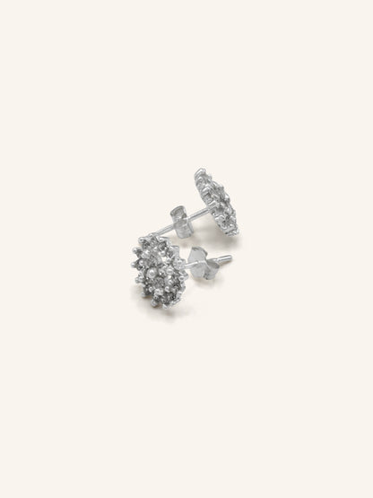 925 Sterling Silver CZ Stud Earring