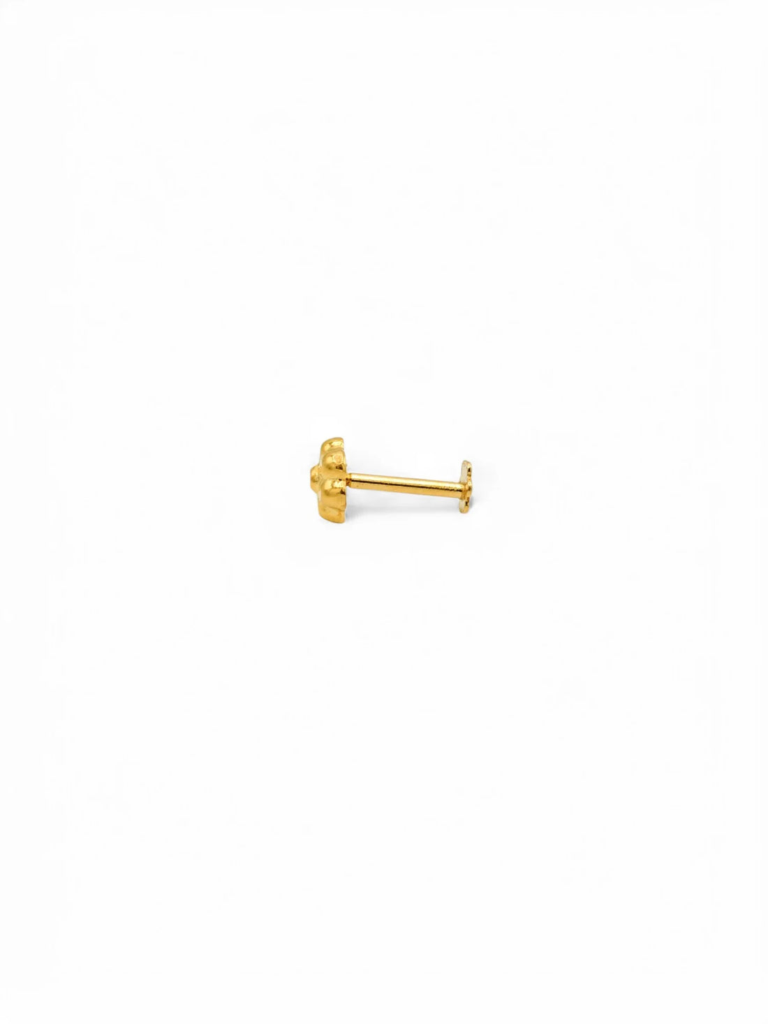 22ct Gold Flower Nose Pin