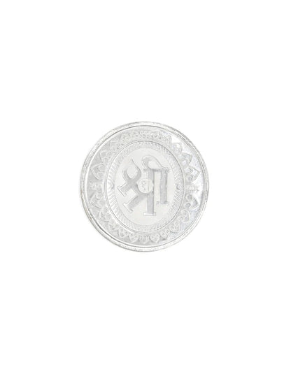 Silver Laxmi Ganesh Coin 10 GMS