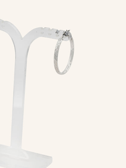 Textured Sterling Silver Balis