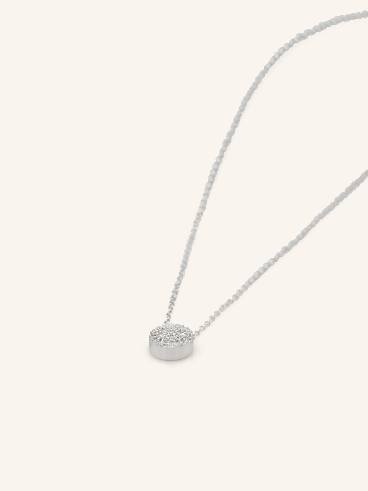 Cluster Sterling Silver Necklace