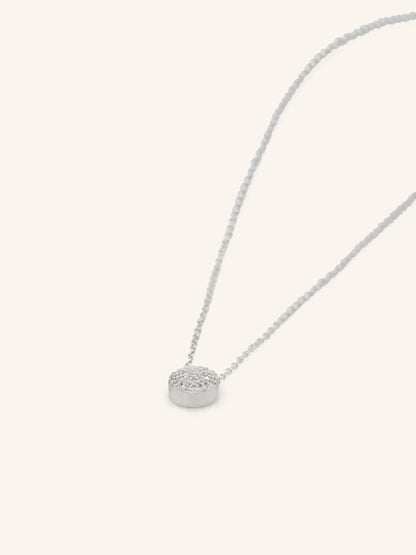 Cluster Sterling Silver Necklace