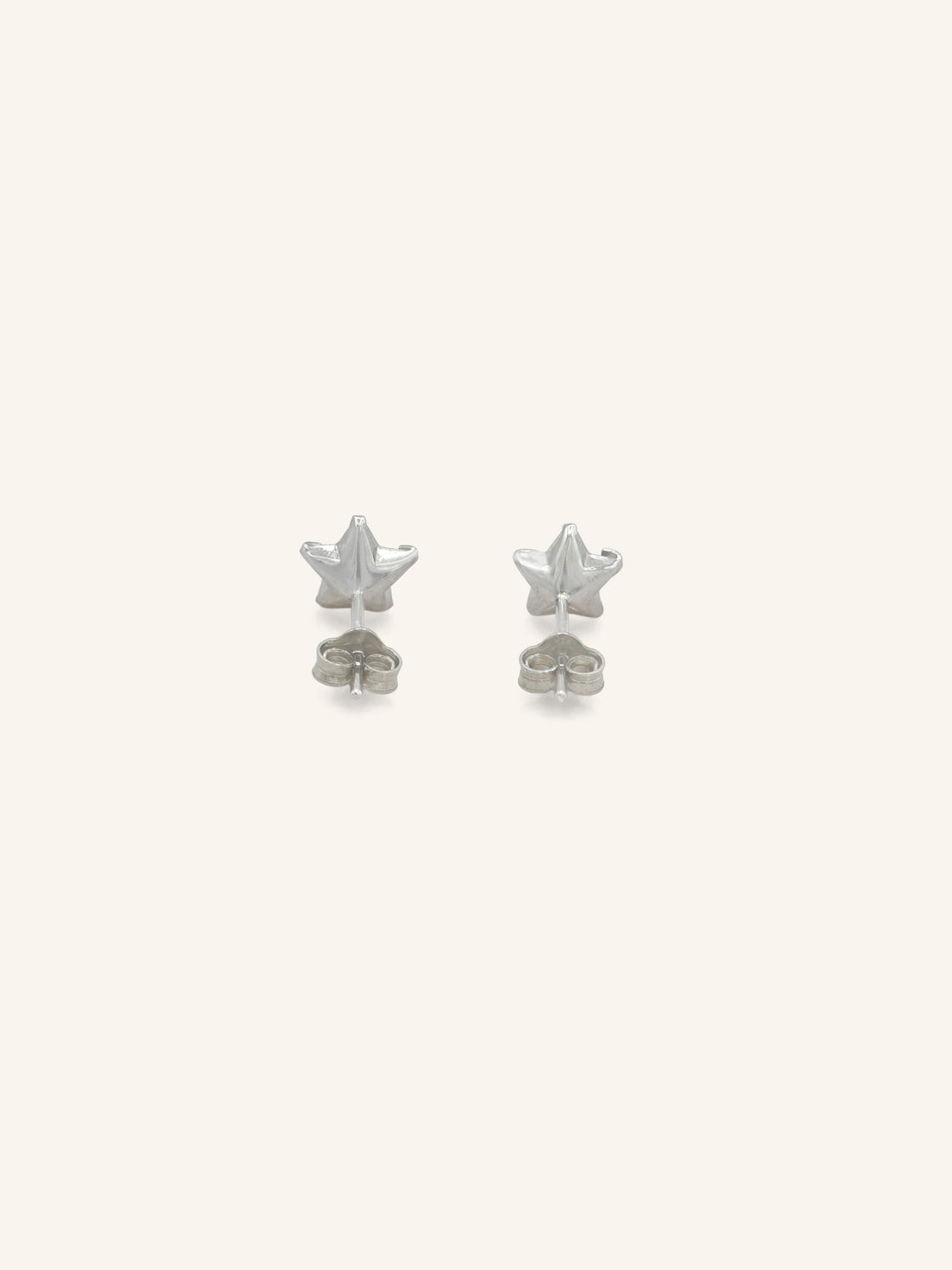 CZ Star Sterling Silver Studs