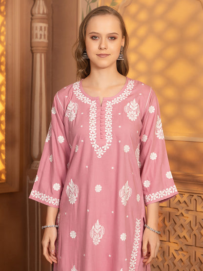 Hasvika Kurti With Palazzo