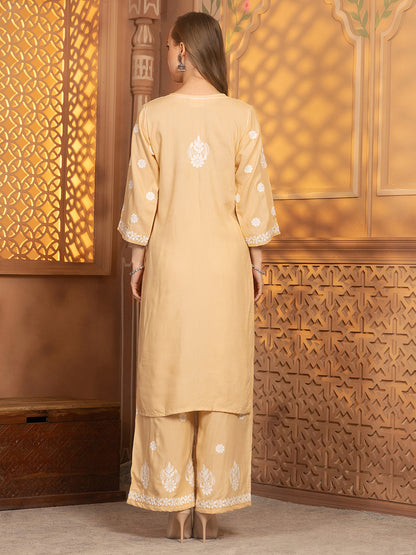 Hasvika Kurti With Palazzo