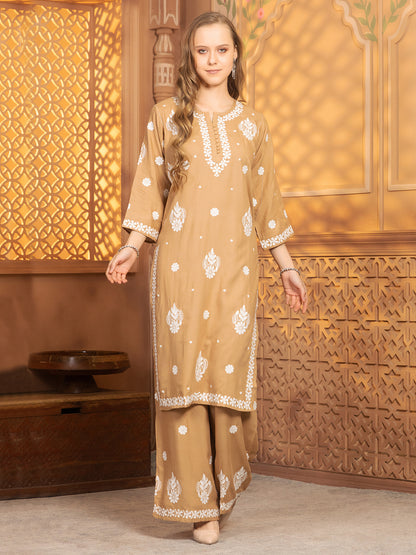 Hasvika Kurti With Palazzo