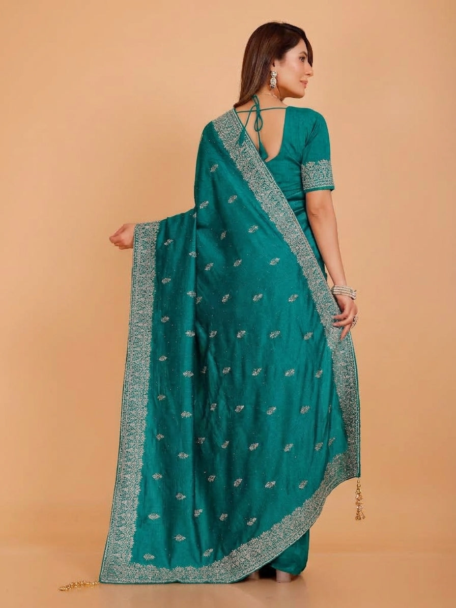 Vanshika Silk Zari Saree