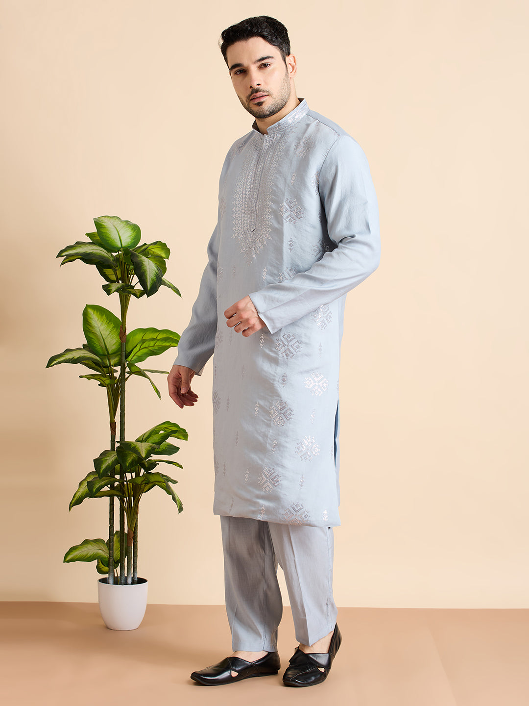 Veer Silk Kurta Set
