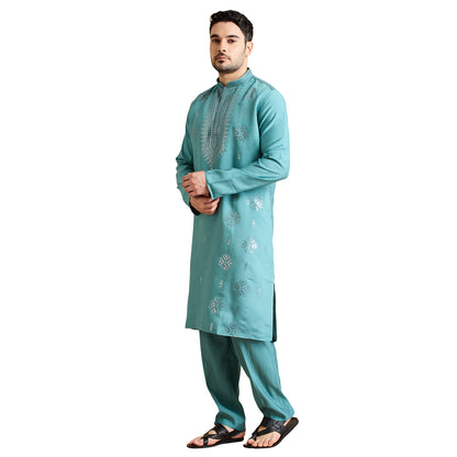 Veer Silk Kurta Set