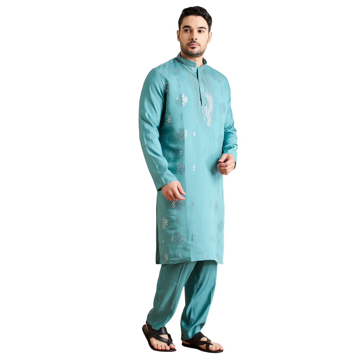 Veer Silk Kurta Set