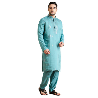 Veer Silk Kurta Set
