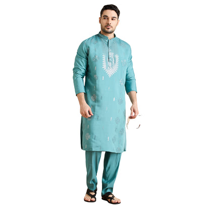 Veer Silk Kurta Set