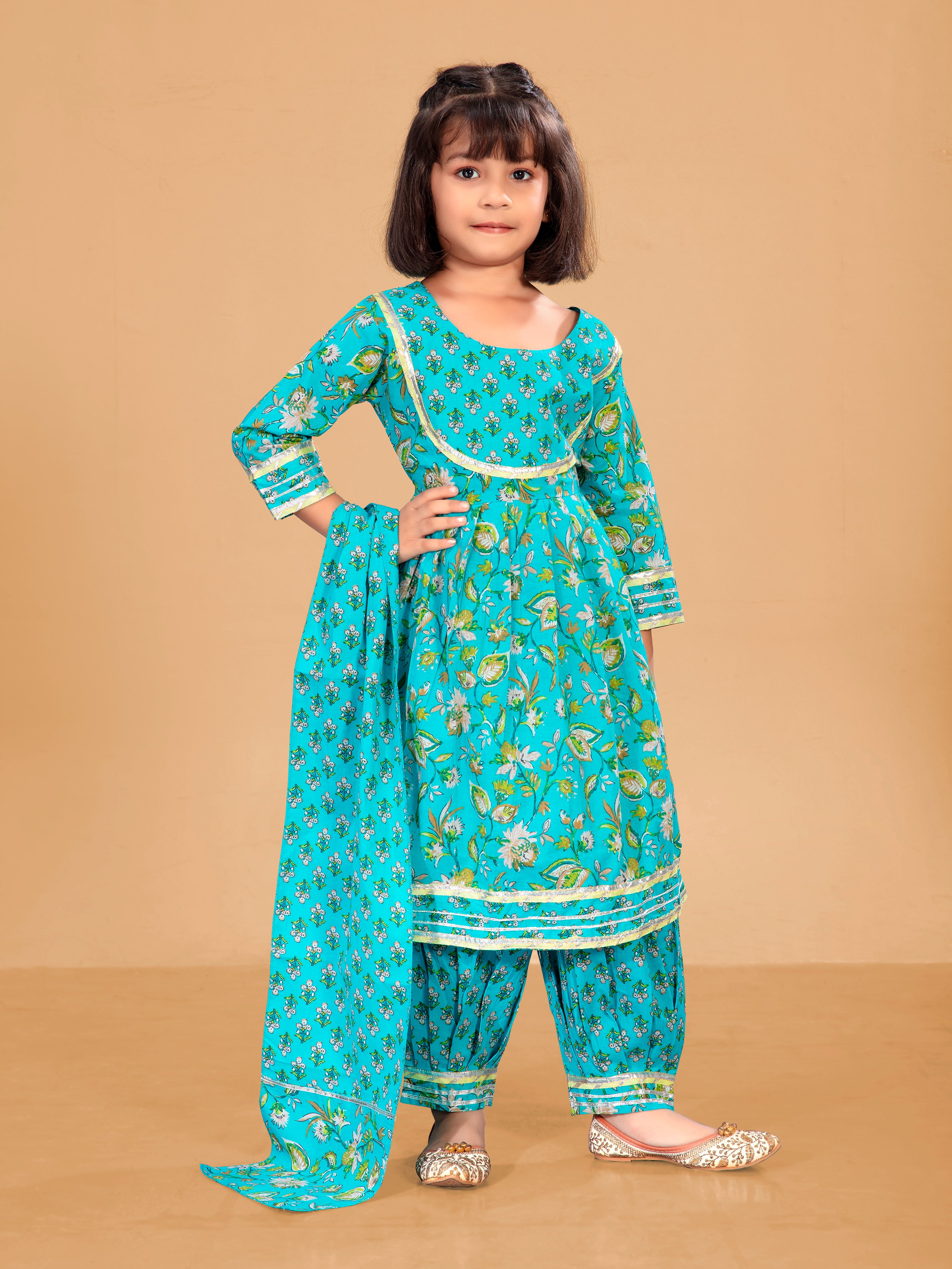 Girls Patiyala Suit