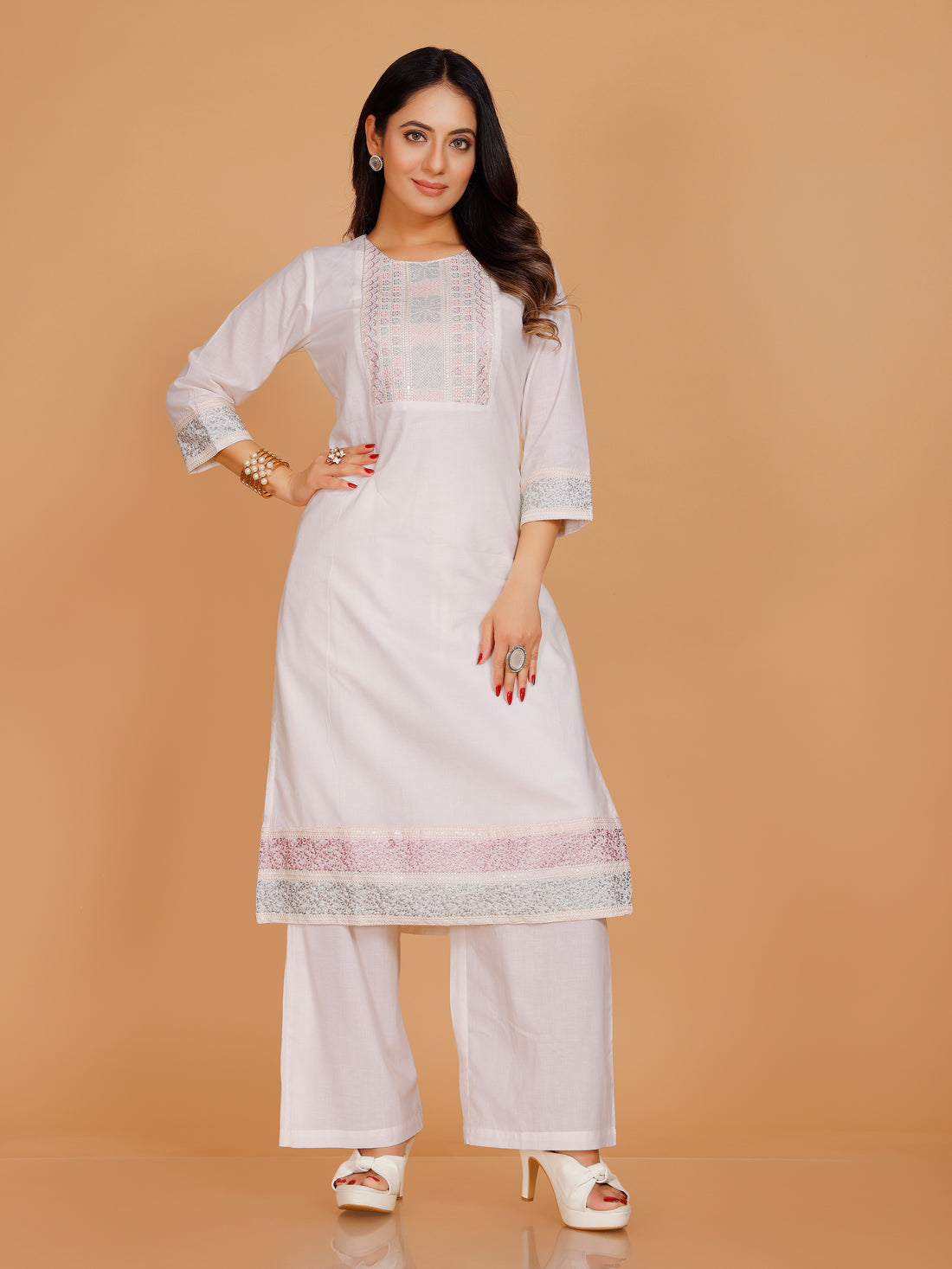 Ashvi Kurti With Pant