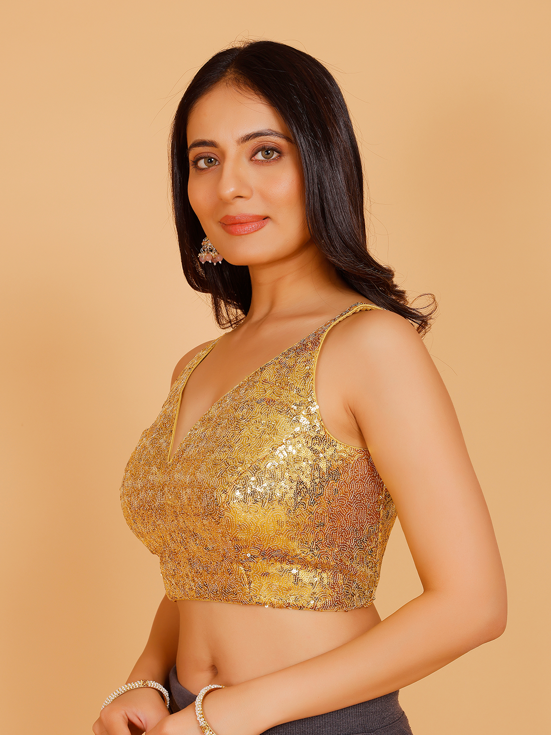 Sequin Blouse