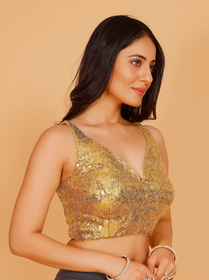 Sequin Blouse