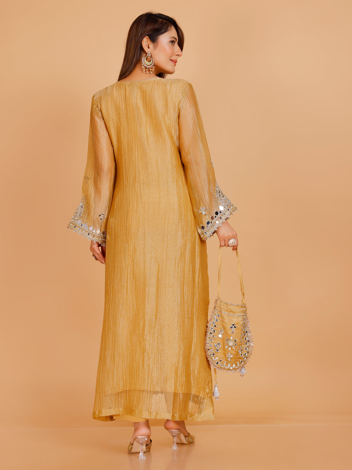 Tanisha Silk Mirror Suit