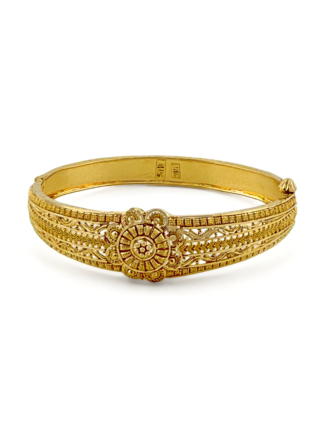 22ct Gold 1 Piece Bangle