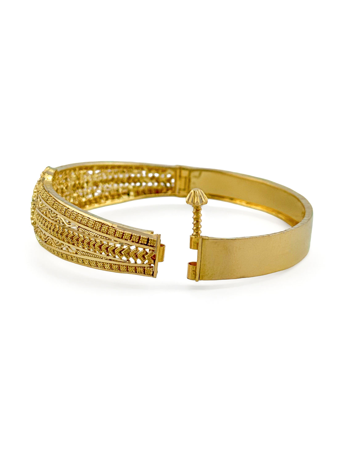 22ct Gold 1 Piece Bangle