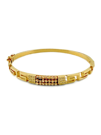 22ct Gold 1 Piece Bangle