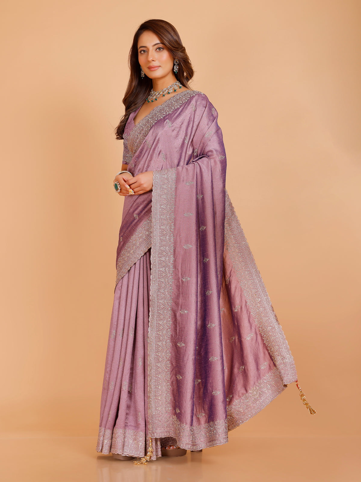 Vanshika Silk Zari Saree