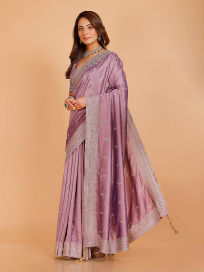 Vanshika Silk Zari Saree