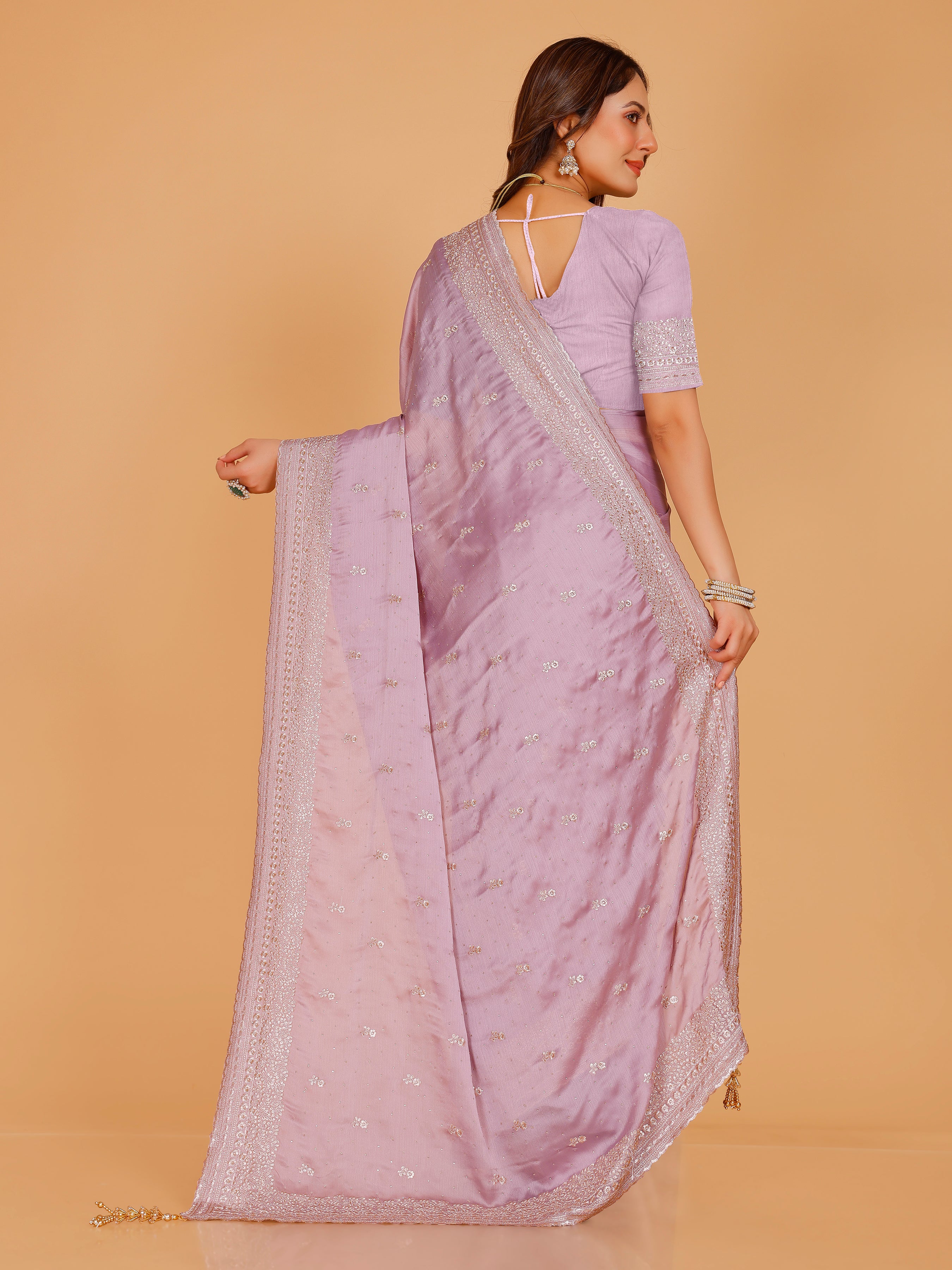 Aadhya Silk Embroidered Saree
