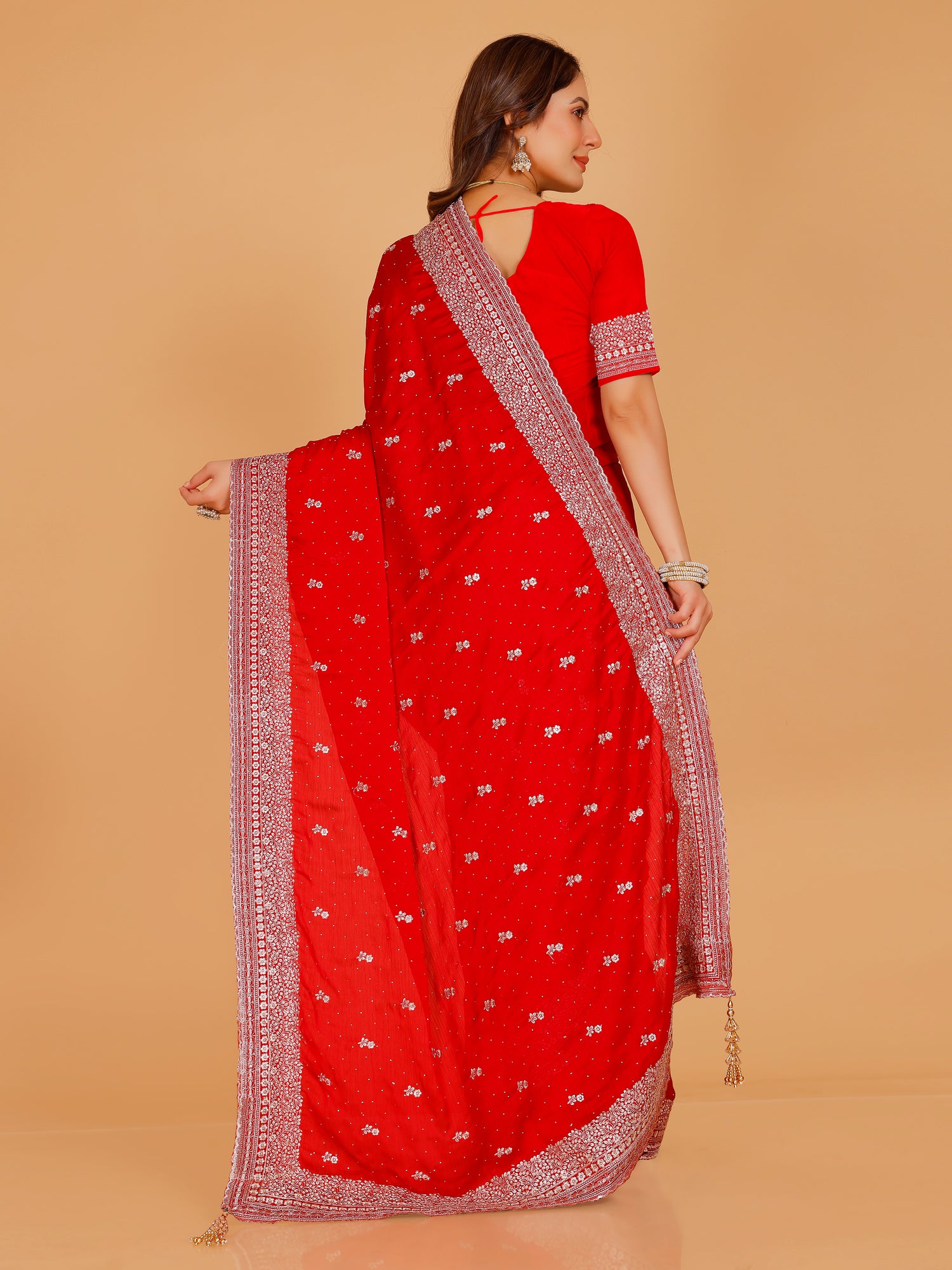 Aadhya Silk Embroidered Saree
