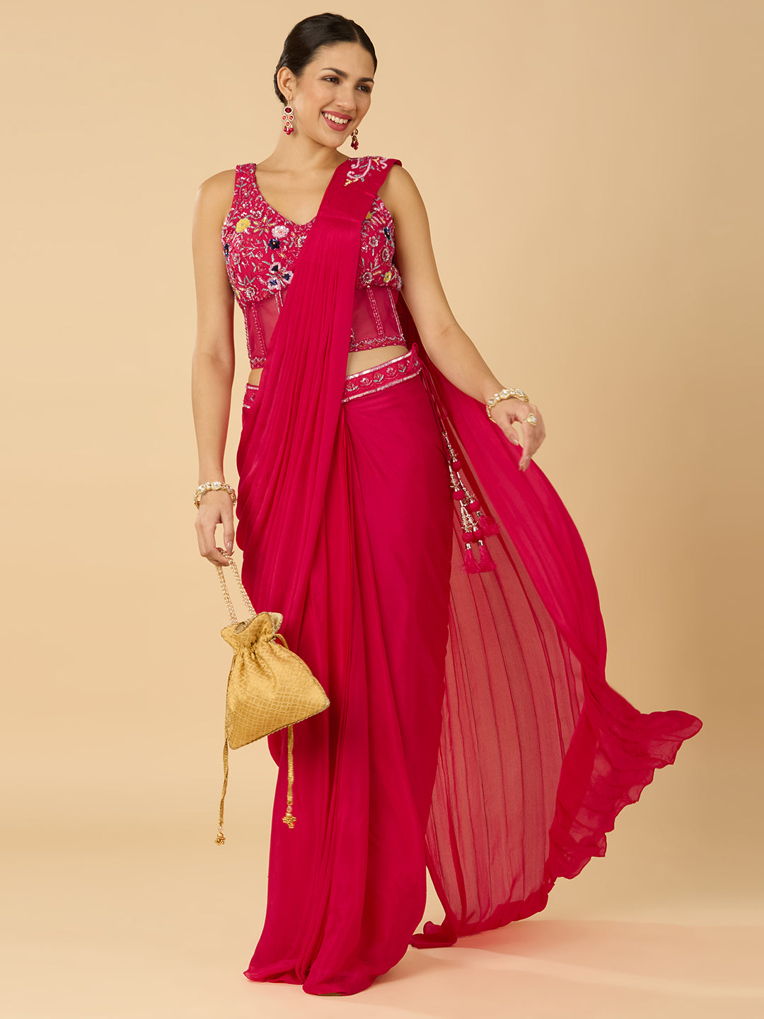 Kiana Ready To Wear Choli Saree