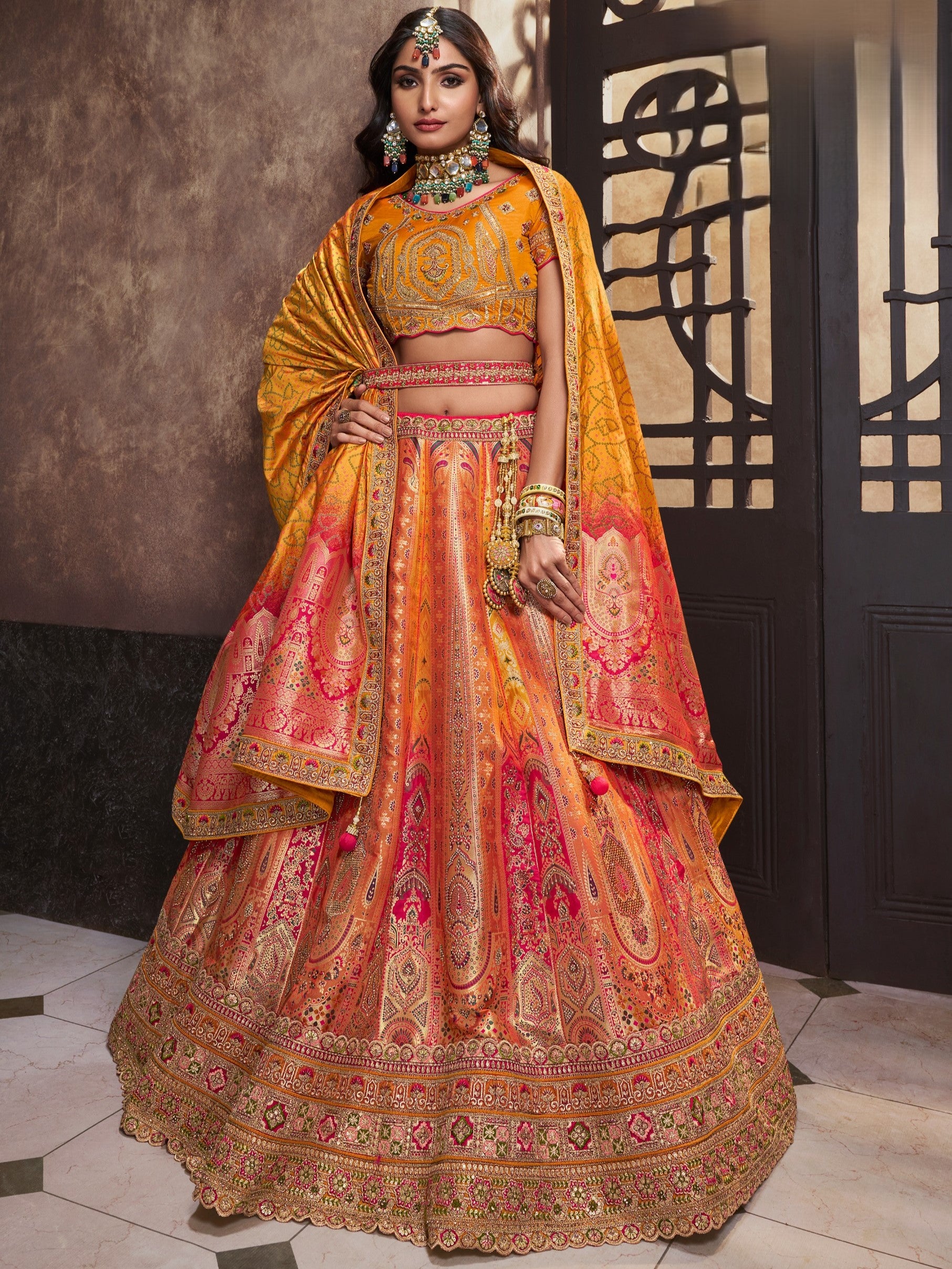 Sayali Unstitched Lehenga Choli