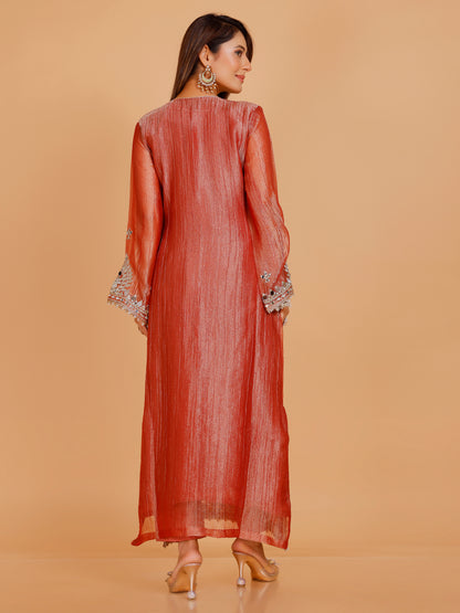 Tanisha Silk Mirror Suit
