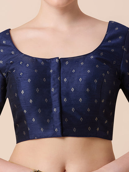 Dupion Silk Saree Blouse